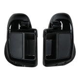 HR3 Black Honeycomb Fade Vented Lower Fairing Kit For Harley Touring models 2014-2024